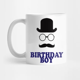 Birthday Boy -  Little Man Mustache Mug